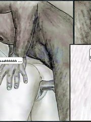Cuckold cartoon sex more pleases her soul than being fucked by the white second half!