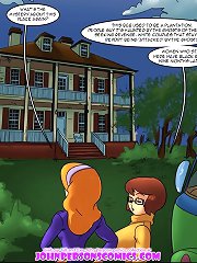Scooby Doo porn parody comix with horny detectives