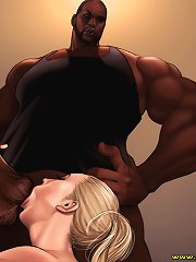Big black cock is so fucking tasty interracial cartoons from poonnet