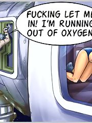 Fucking cartoon bitch let me in! I'm running out of oxygen and won't fuck you in all holes!