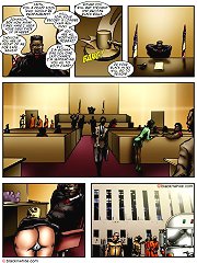 Black cocks in army military interracial comics