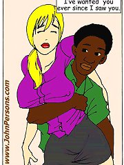 John Person interracial comics